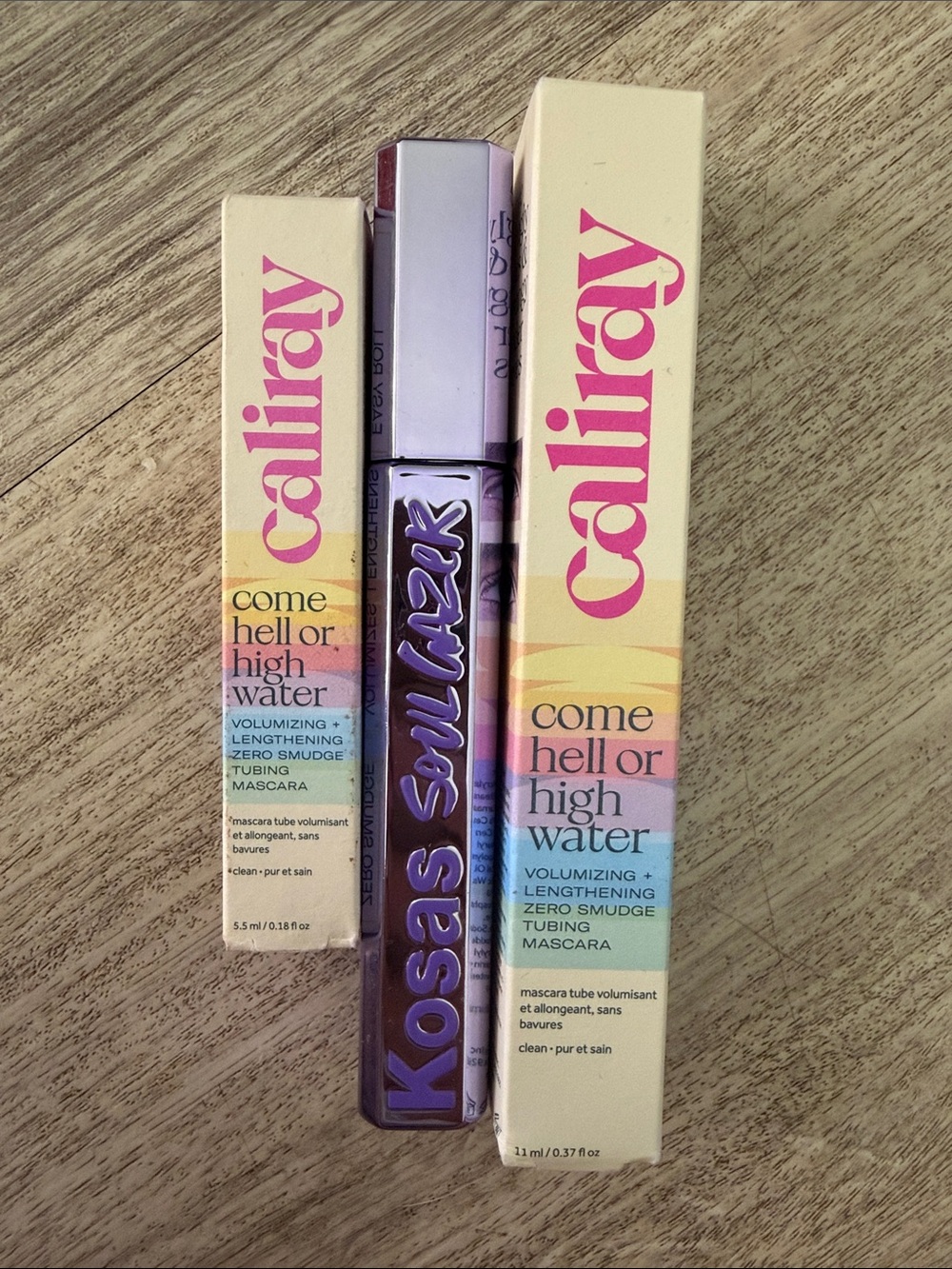 Kosas and Come Hell or High Water Mascara bundle